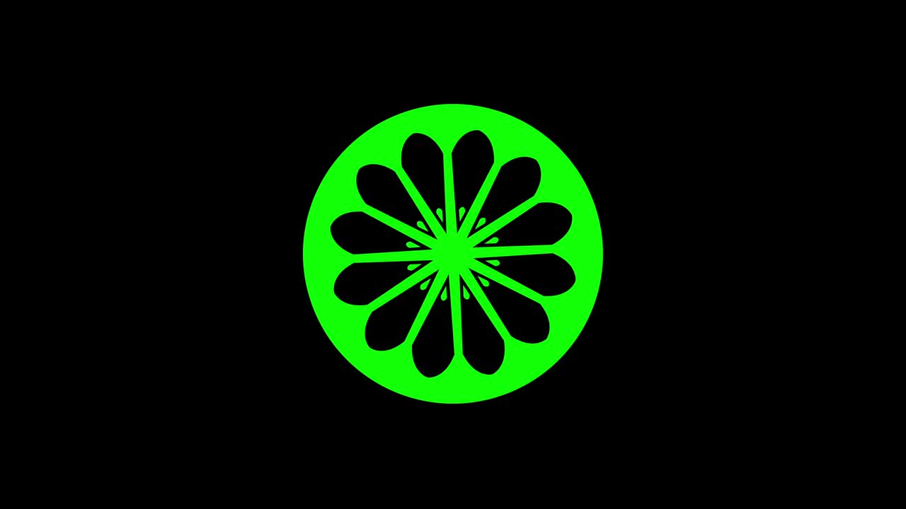 imágenes de video con colores objeto para la composición de video