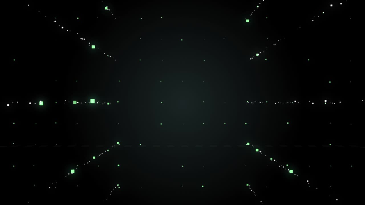 3D rendering of a scientific technology data binary code network conveying connectivity, complexity and data flood of modern digital age.