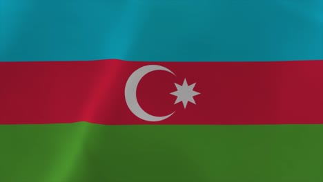 azerbaijan waving flag 4k moving wallpaper background