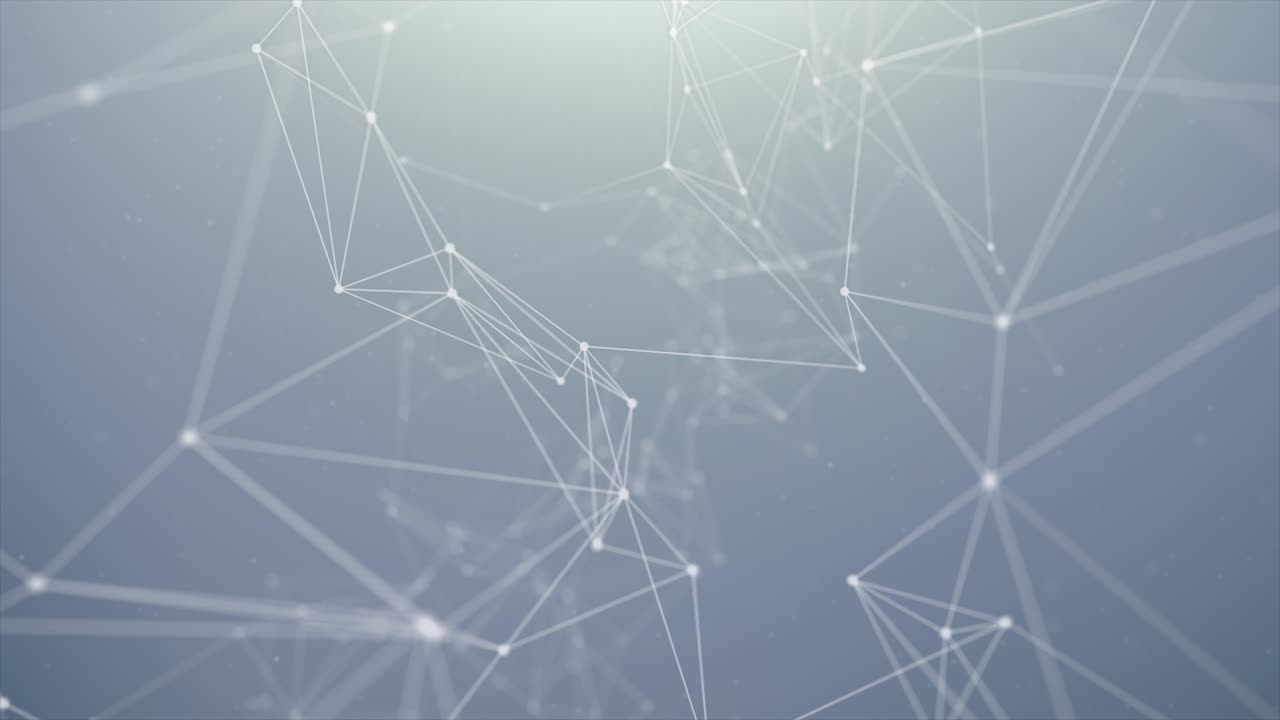 208 abstract digital concept of geometrical figures polygon plexus fractals moving connecting