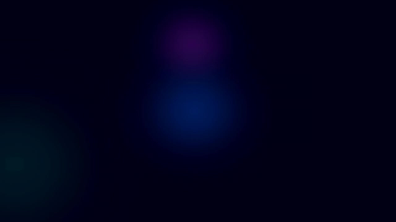 Abstract Background with Soft Glowing Blue and Purple Light Orbs