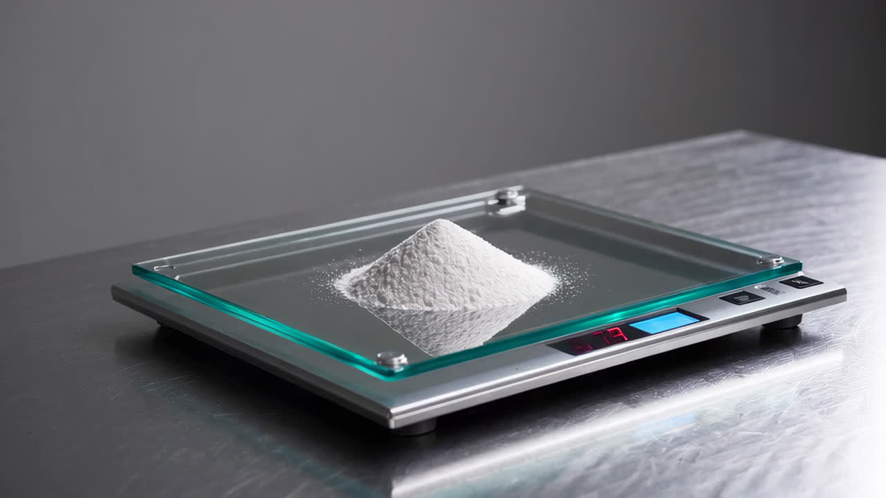 White Powder on Weighing Scale