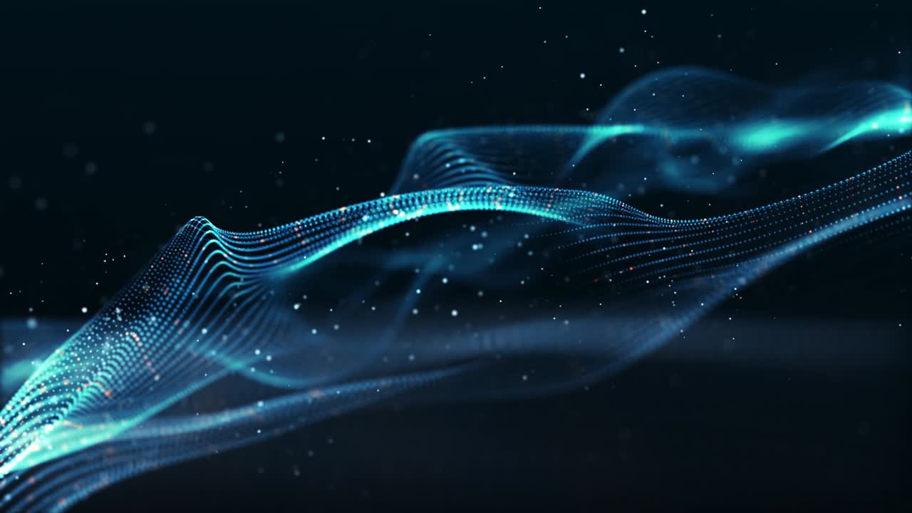 4k Abstract wave defocused background