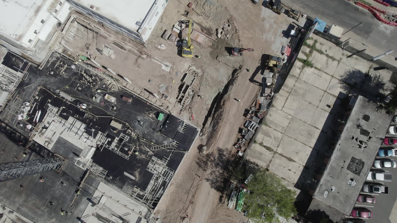 sitio de construcción, grúa, suciedad, equipo, equipo de trabajo