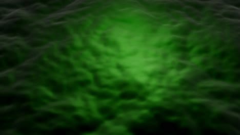 green smoke abstract background