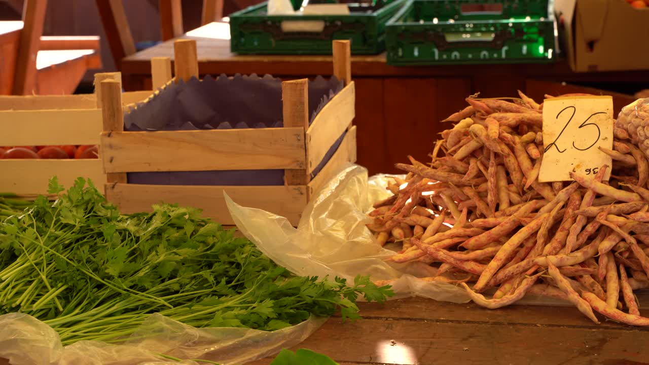 Fruit and vegetables market in Croatia