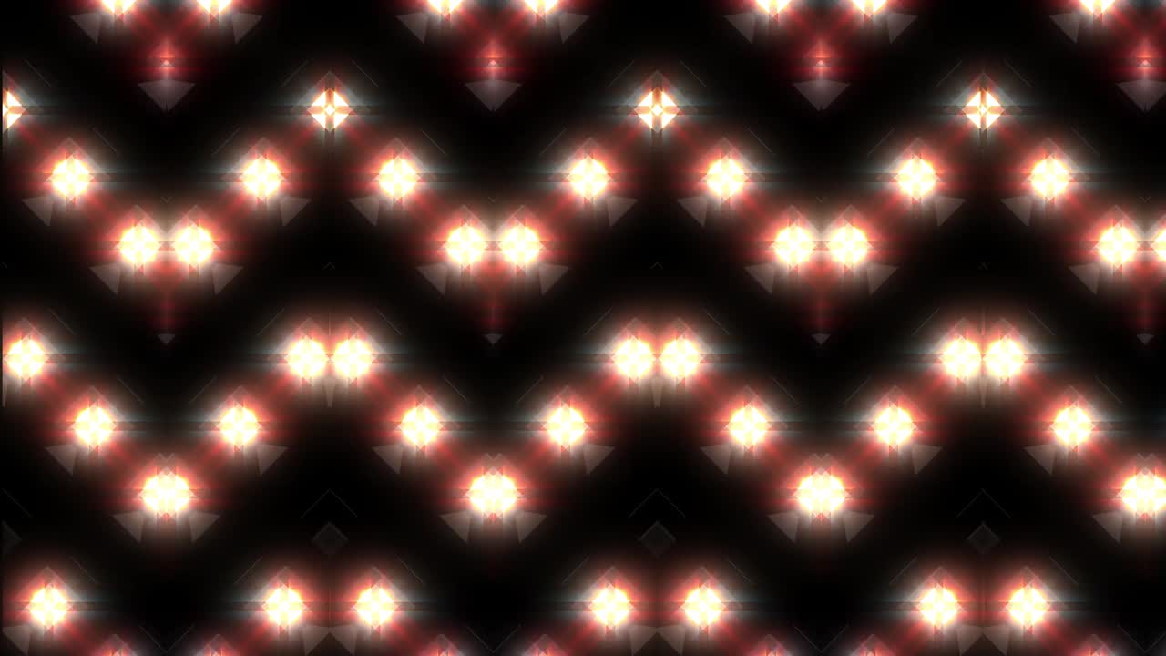 Abstract Glowing Lights Pattern