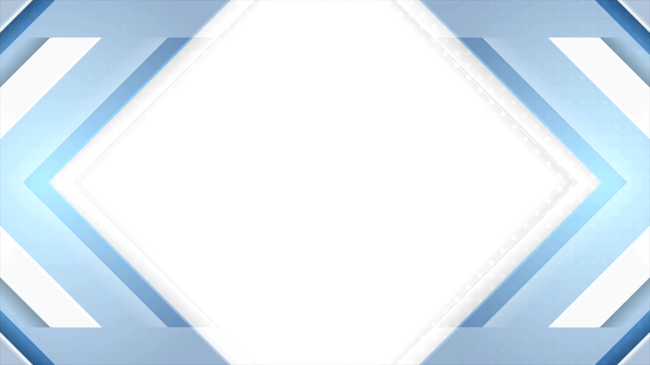 Blue and grey hi-tech corporate motion design with arrows