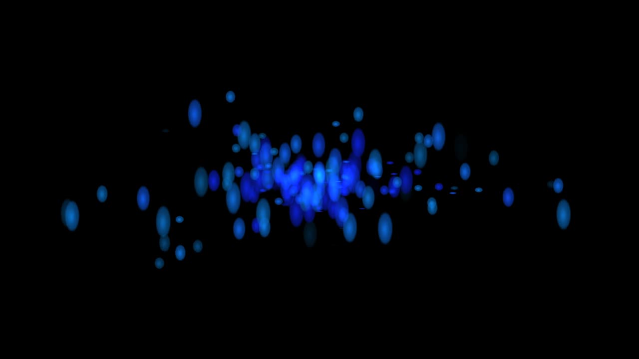 초록색 배경, 원의 확산, 곱