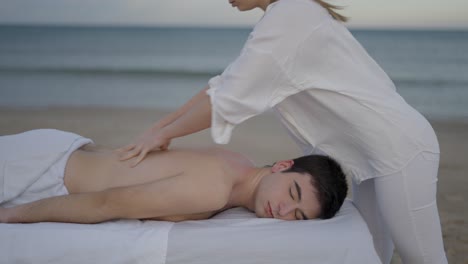 beach massage