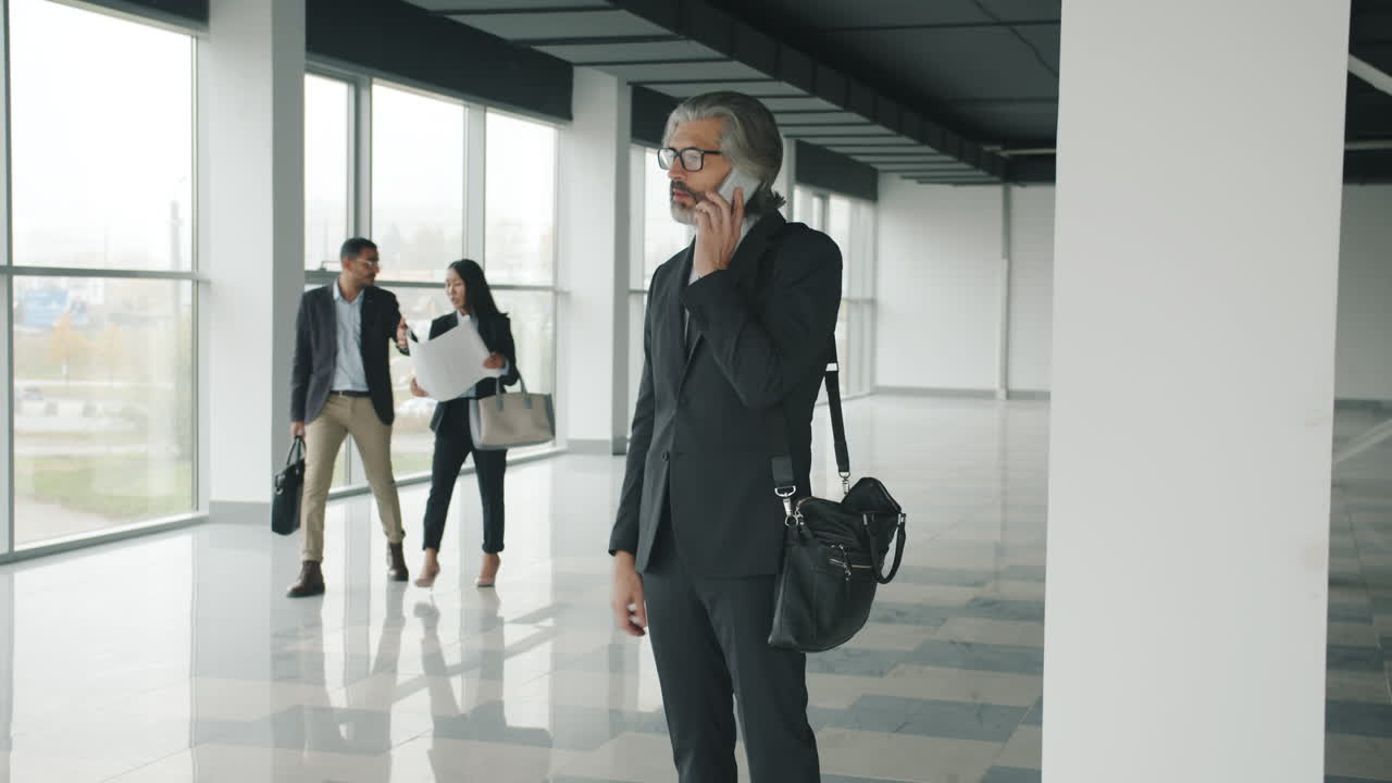 Business Meeting on Construction Site