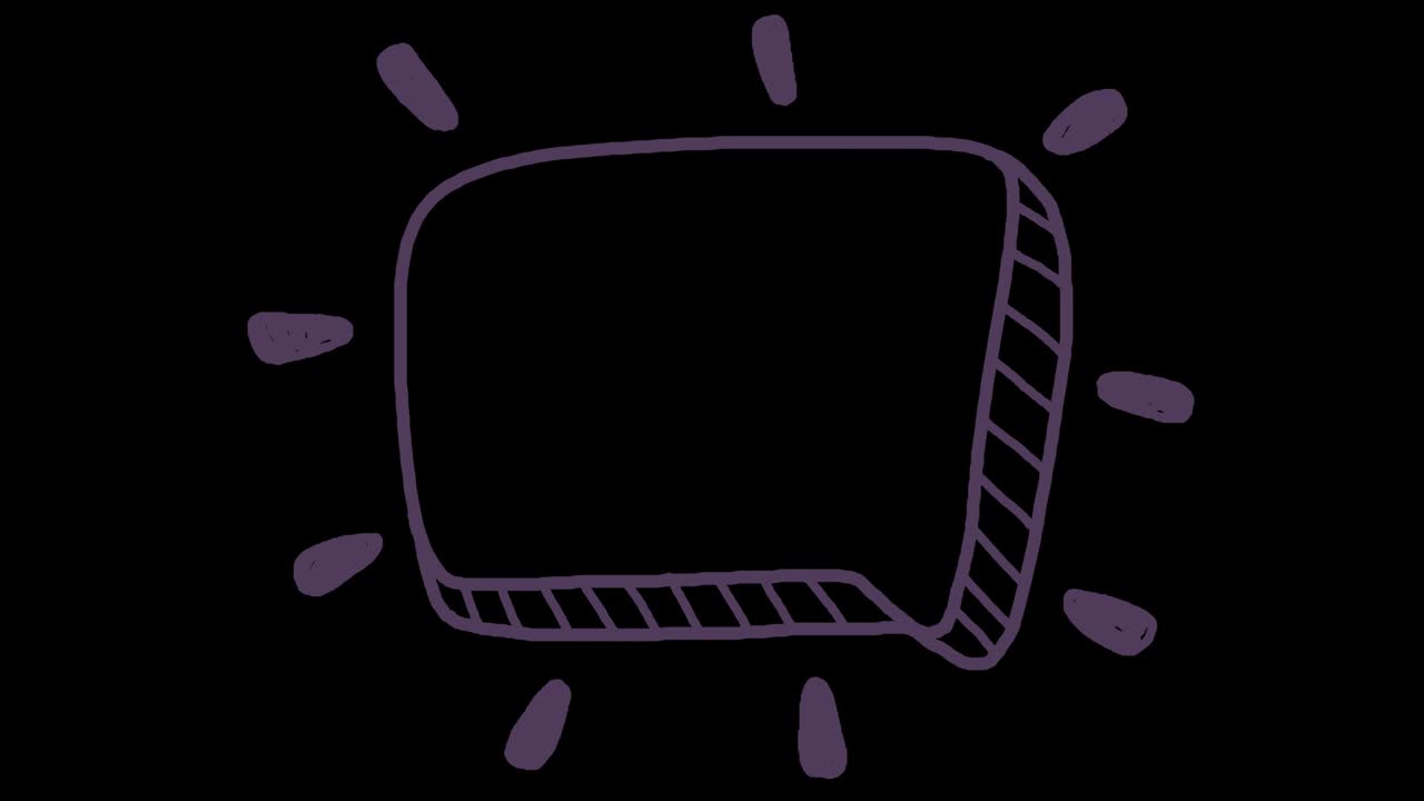 애니메이션: 투명한 배경에 텍스트를 쓰기 위한 공간이 있는 빈 스피치 버블; 소셜 네트워크, 만화 또는 만화에 사용할 수 있다; 상상력, 아이디어, 스타트업 개념