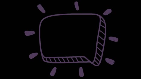 animación. burbuja de habla en blanco con espacio para escribir texto, en un fondo transparente. se puede utilizar para redes sociales, dibujos animados o cómics. imaginación, idea, concepto de inicio