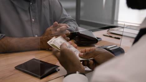 Business Transaction with Money Exchange