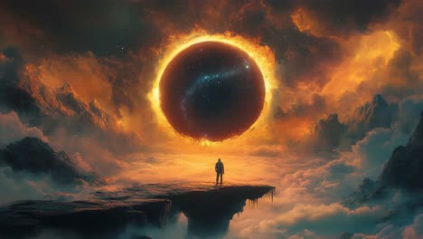 solitude in the cosmic eclipse