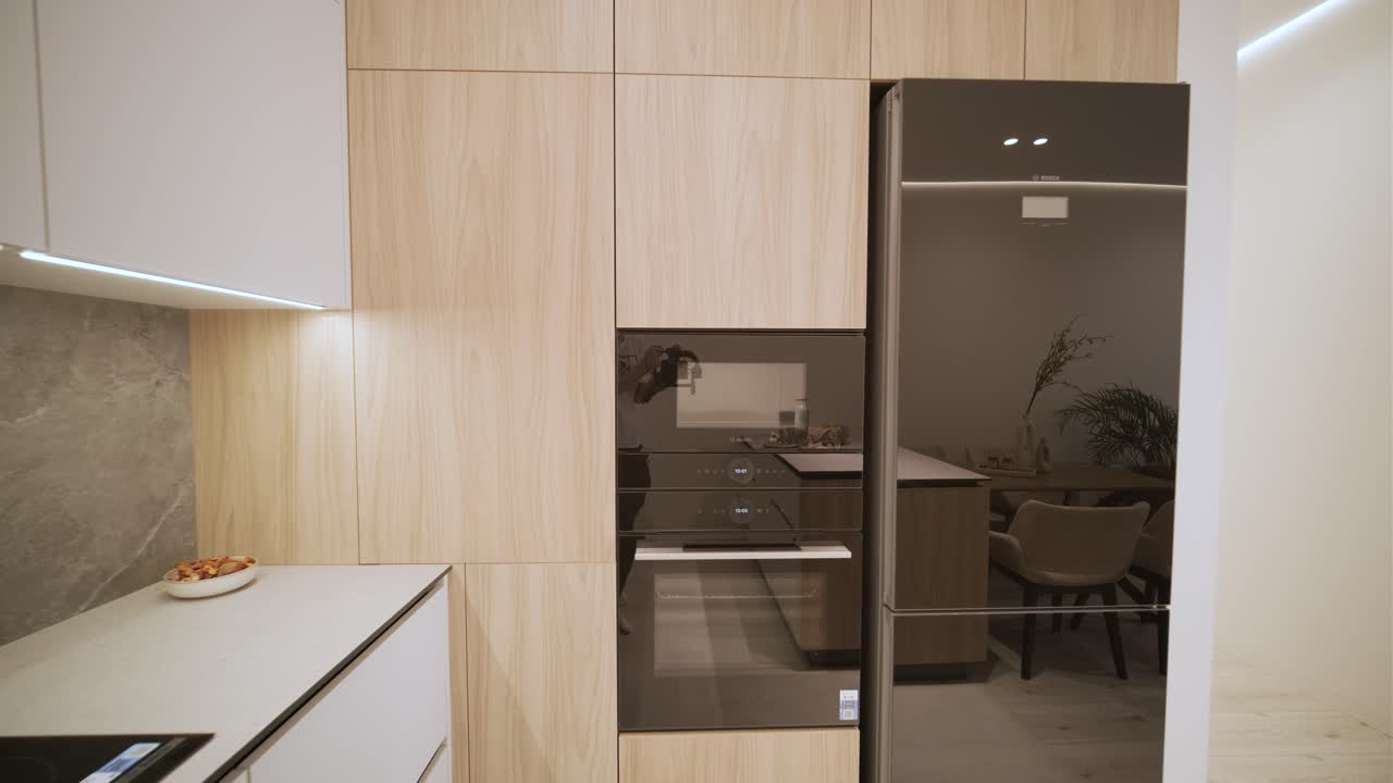 современный интерьер кухни