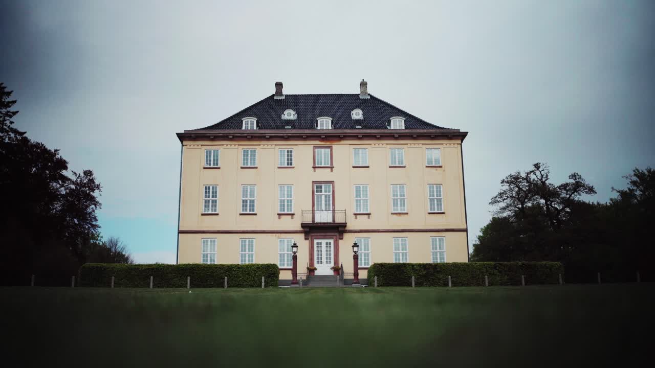 Næsse Castle in copenhagen seen from ground height