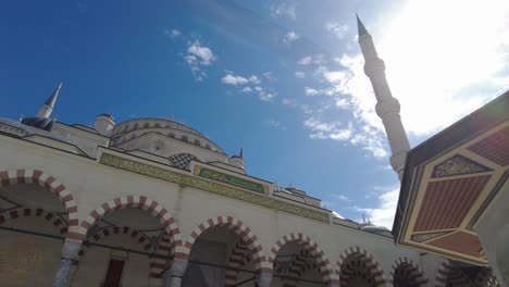 exterior view of a mosque