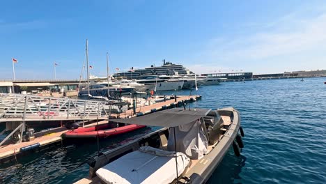 boats and yachts docked at monte carlo pier