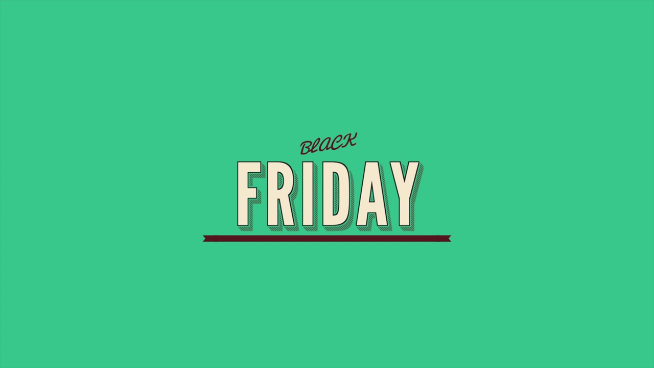 Retro Black Friday: Vivid Green Texture