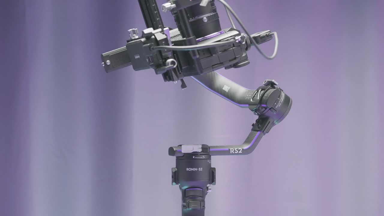 configuración del gimbal de la cámara ronin-rs2