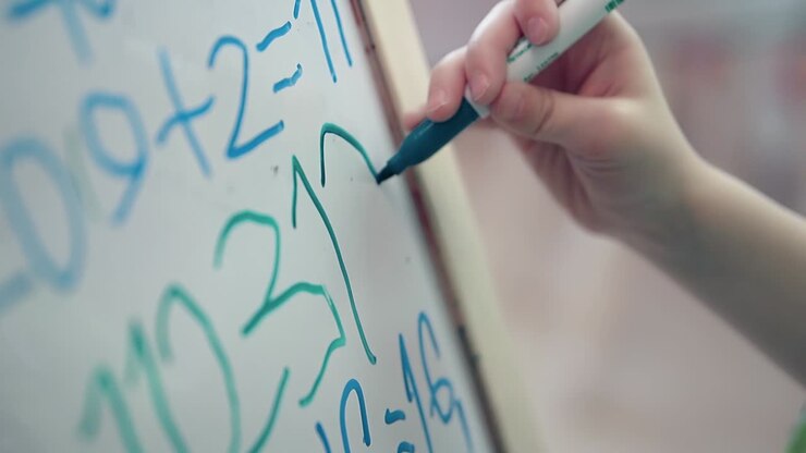 написать на доске цифру 2