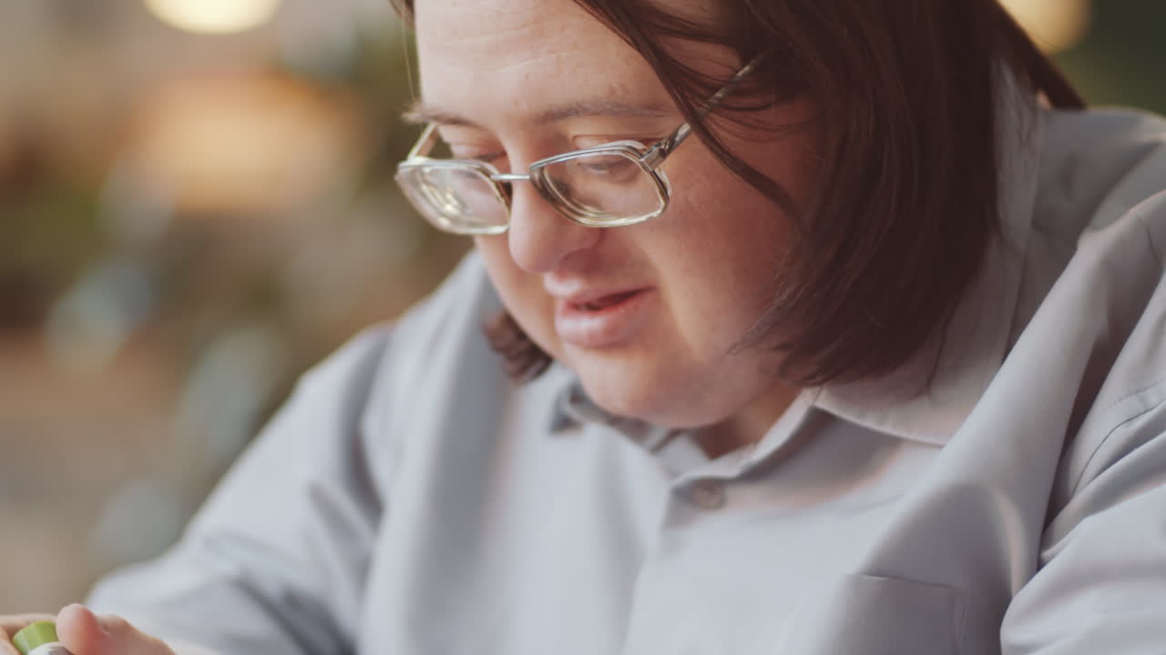 장애가 있는 성인이 수공예 활동에 참여하는 것