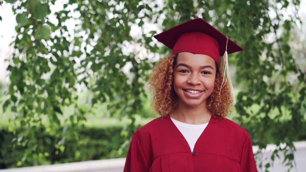 Proud Graduation Student