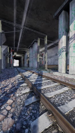 abandoned railroad overpass