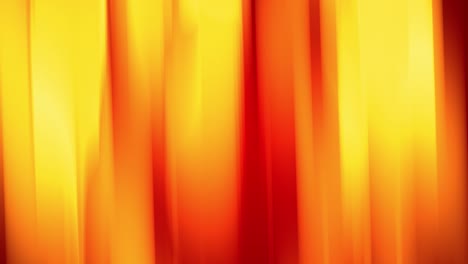a red yellow gradient of a bright fire color changes slowly and cyclically. 4k smooth seamless looped abstract animation. 3d render of lines. 4