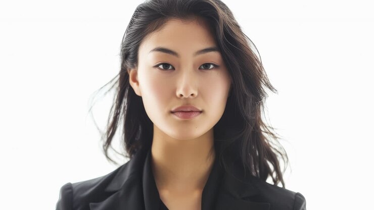 female business people headshots of different ethnicities generated with AI