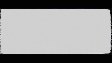 Real 35mm film anamorphic frame  overlay - distorted