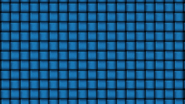 Blue Thick, interwoven threads moving in a fluid, rhythmic pattern. Ideal for fashion backgrounds, textile industry presentations, organic abstract visuals, and tactile sensory experiences