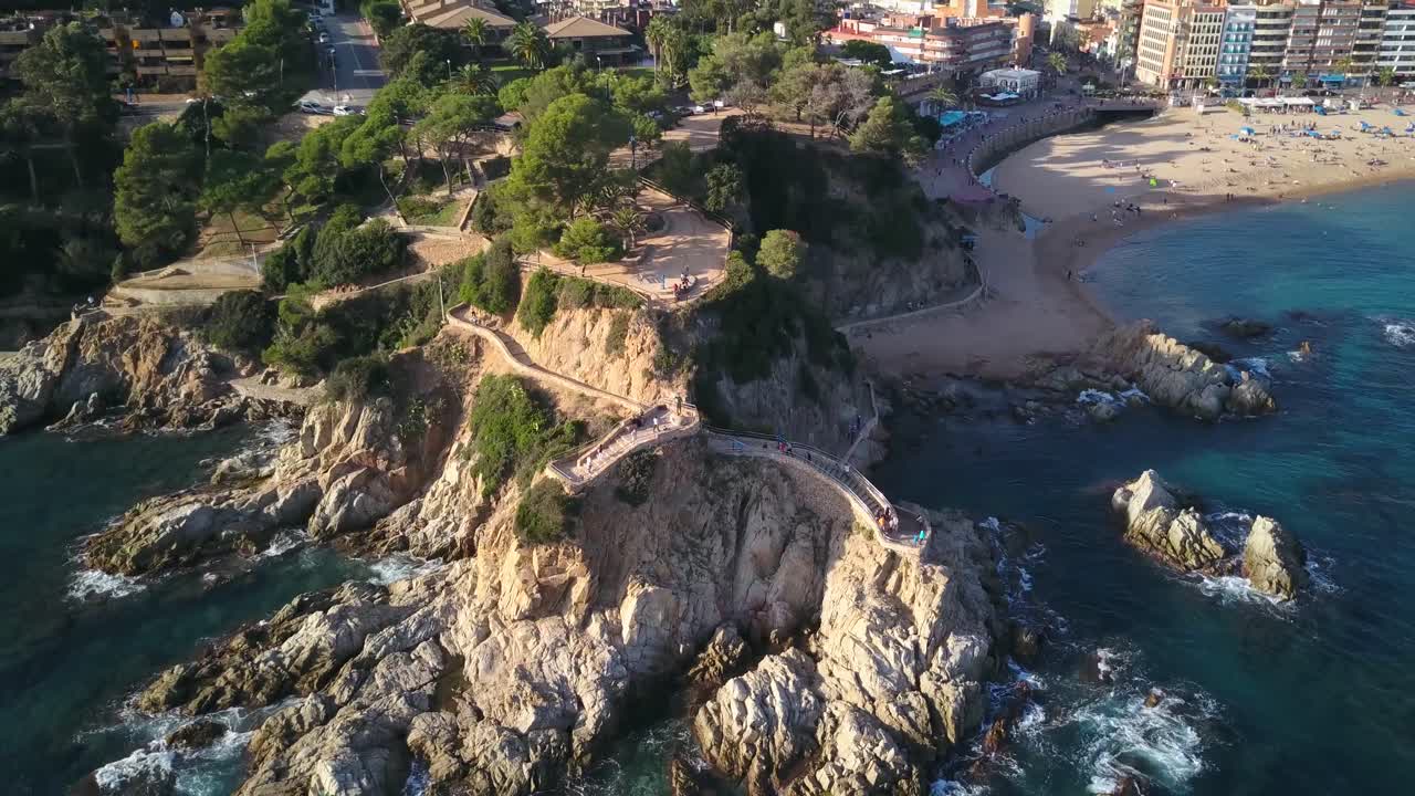 Lloret de Mar, a town on the Costa Brava in Spain's Catalonia region.