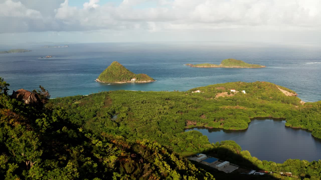 Aerial of Grenada north end