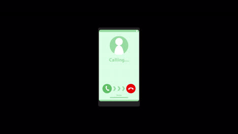 incoming call ui screens
