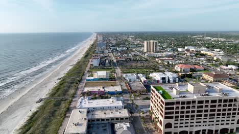 High-aerial-pullout-Jacksonville-Beach-Florida