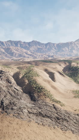 vista aérea del desierto del sáhara