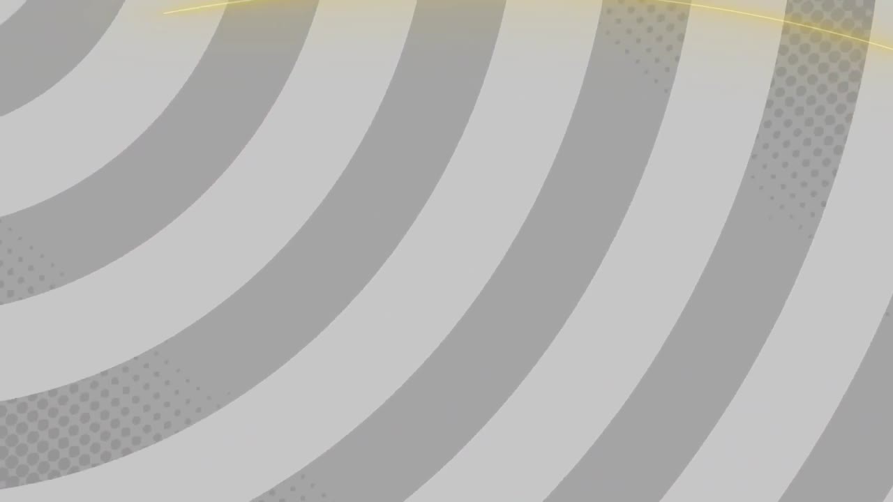 원활한 루프로 회전하는 회색 원의 애니메이션