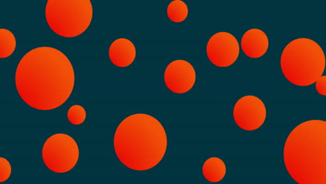 animación de texto retro boom y formas abstractas que se mueven sobre un fondo oscuro