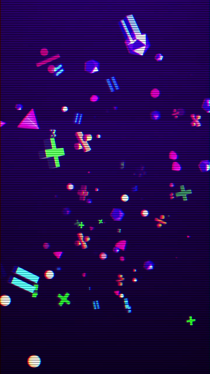 Sfondo di paesaggio di rete digitale viola con colline di fili luminosi, parole tecnologiche sparse e profondità scura.