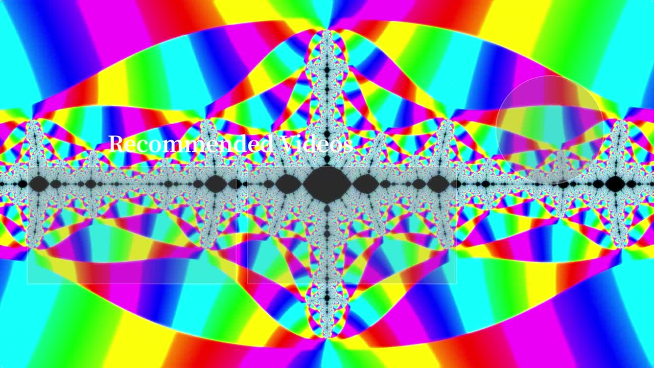 사이키델릭 플래시 엔드 카드 엔딩 스크린 모션 그래픽