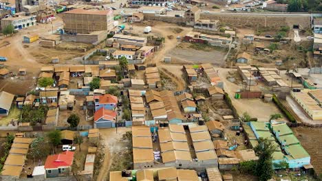 aerial view of nairobi, kenya