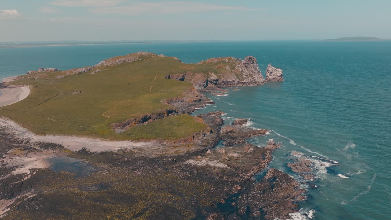 Island Along The Coast of Ireland