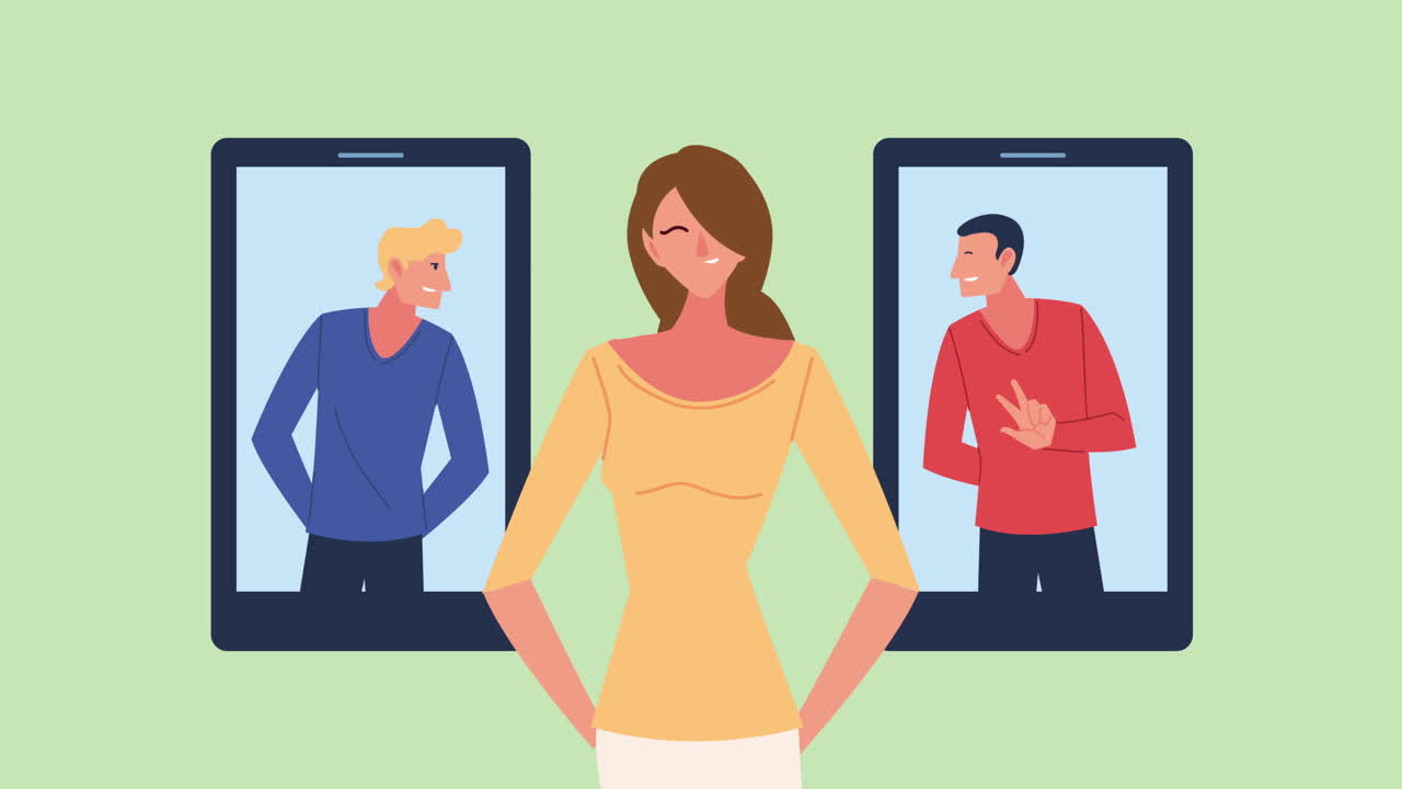 llamada de video con amigos