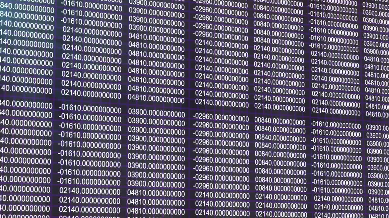 Network of connection icons over neon tunnel against data processing