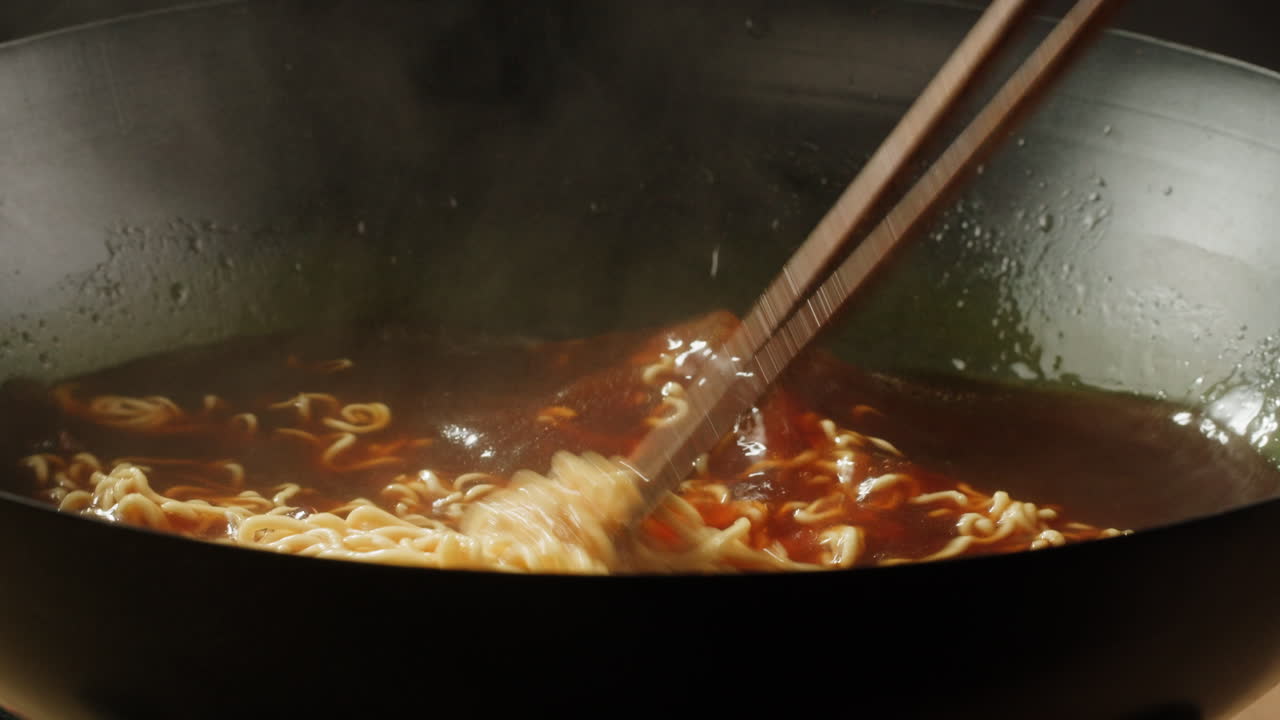 cocción de ramen instantáneo