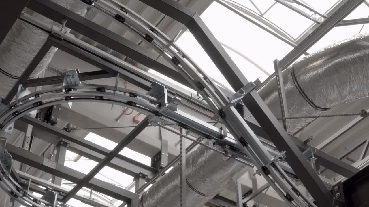 Conveyor System Working in Industry