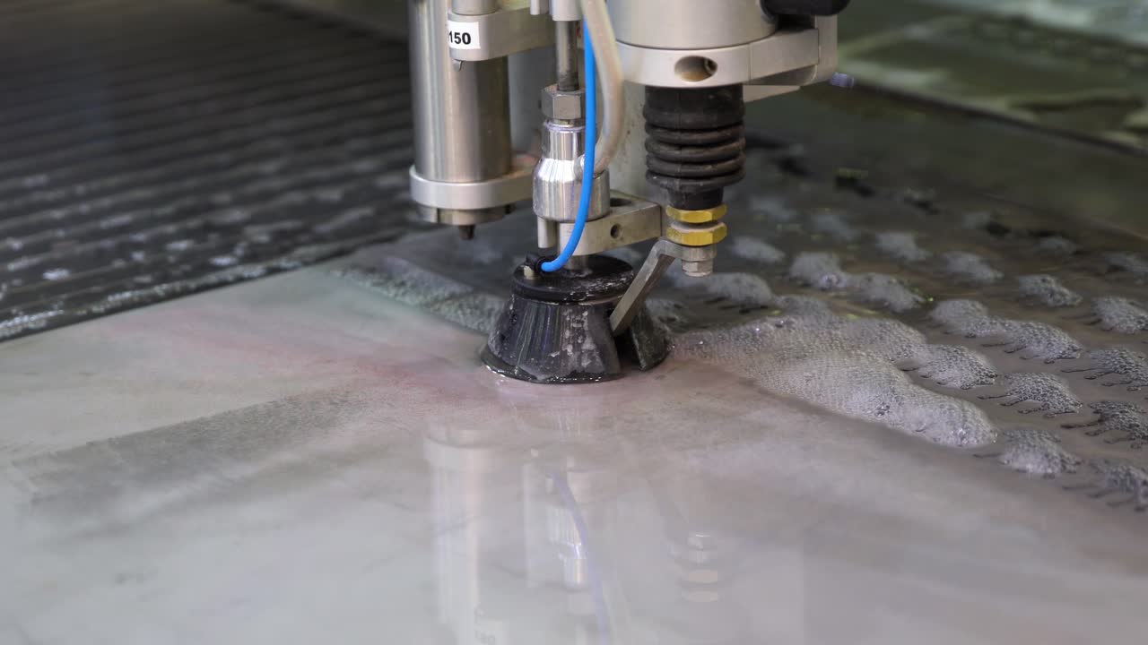 CNC water jet cutting machine