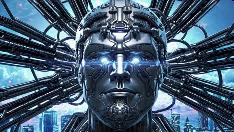 advanced artificial intelligence head